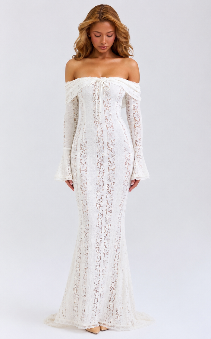 Vestido Maxi Encaje Ethereal