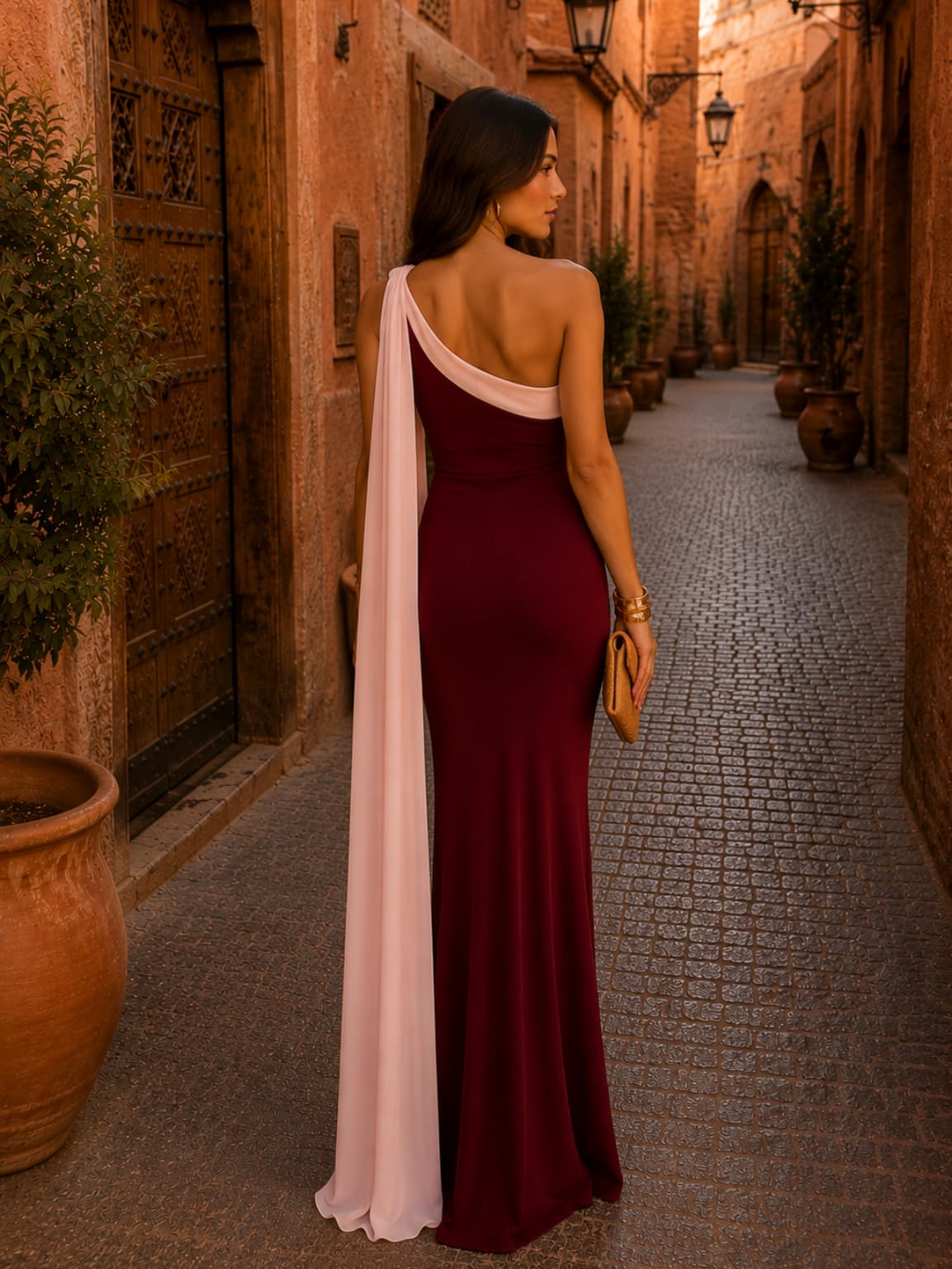 Vestido Vivian en Burdeos - L