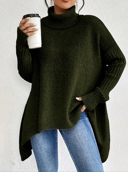 NORA - Jersey Oversize de Cuello Alto