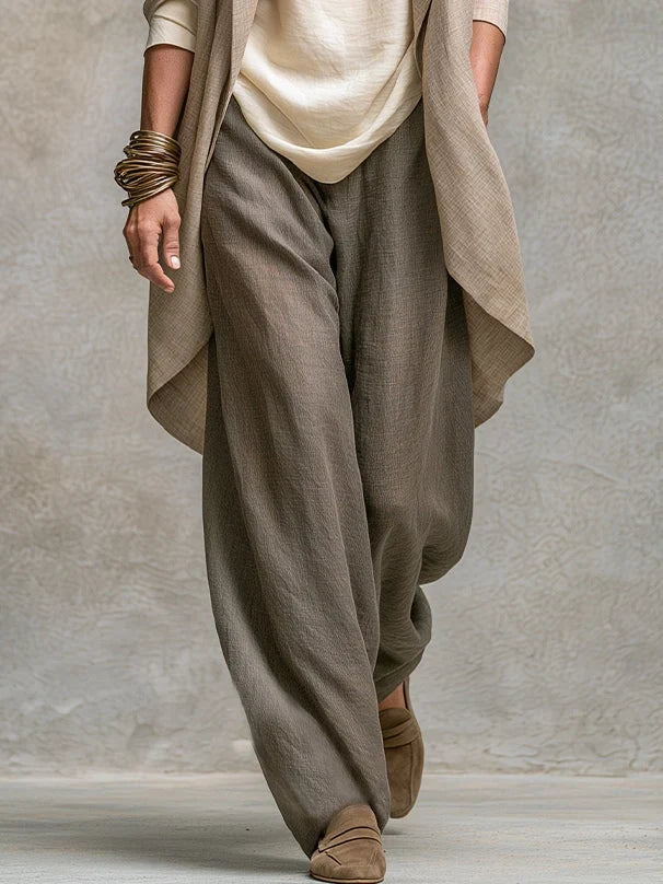 Costanza Conjunto de Tres Piezas con Pantalón Palazzo