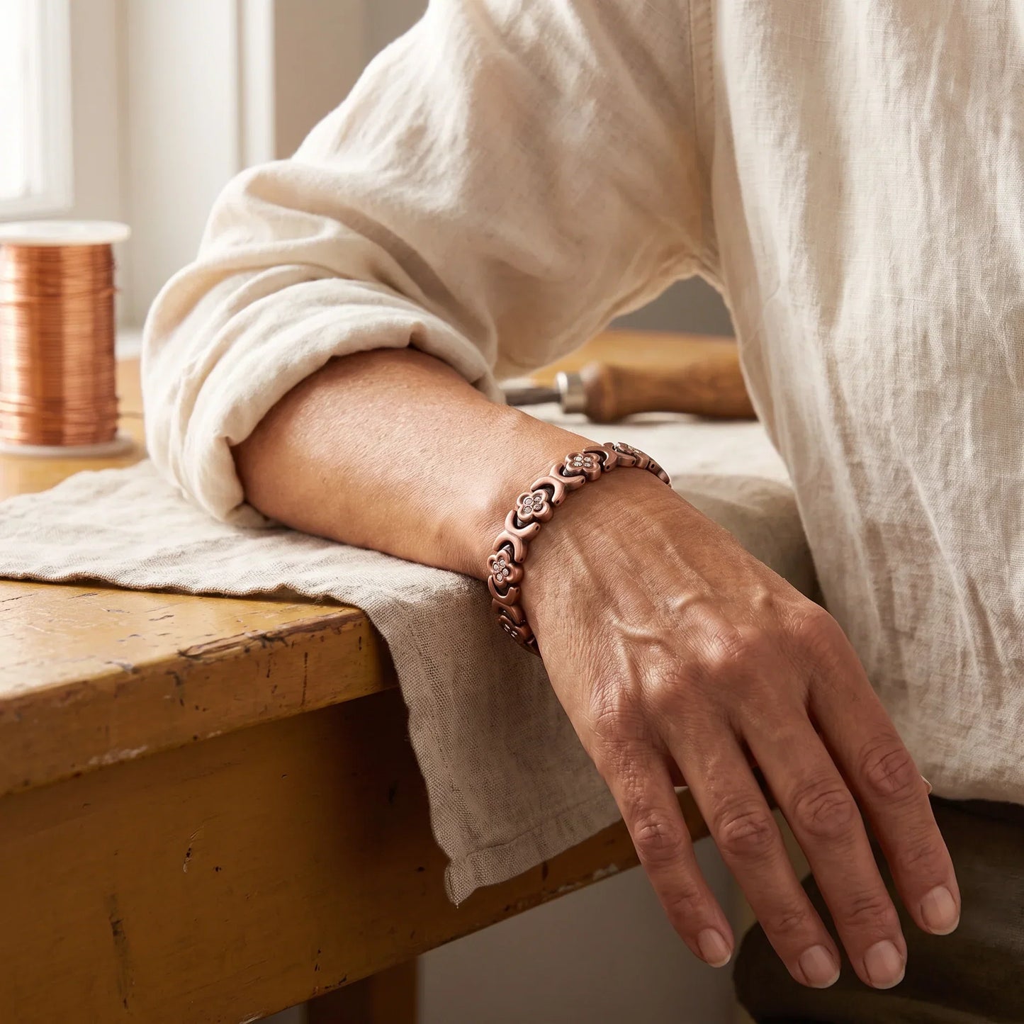 Pulsera de cobre Keel