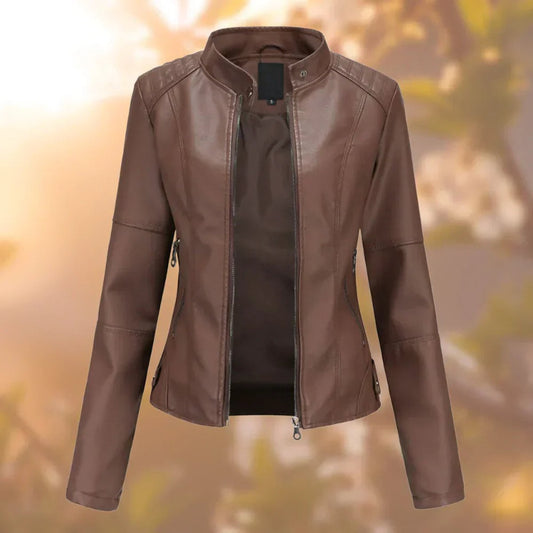Victoria | Chaqueta Motera Cremallera Entallada