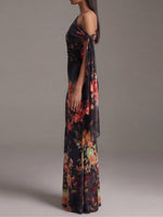 Odalys | Vestido Negro Un Hombro