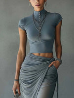 Nerea | Conjunto Azul Falda