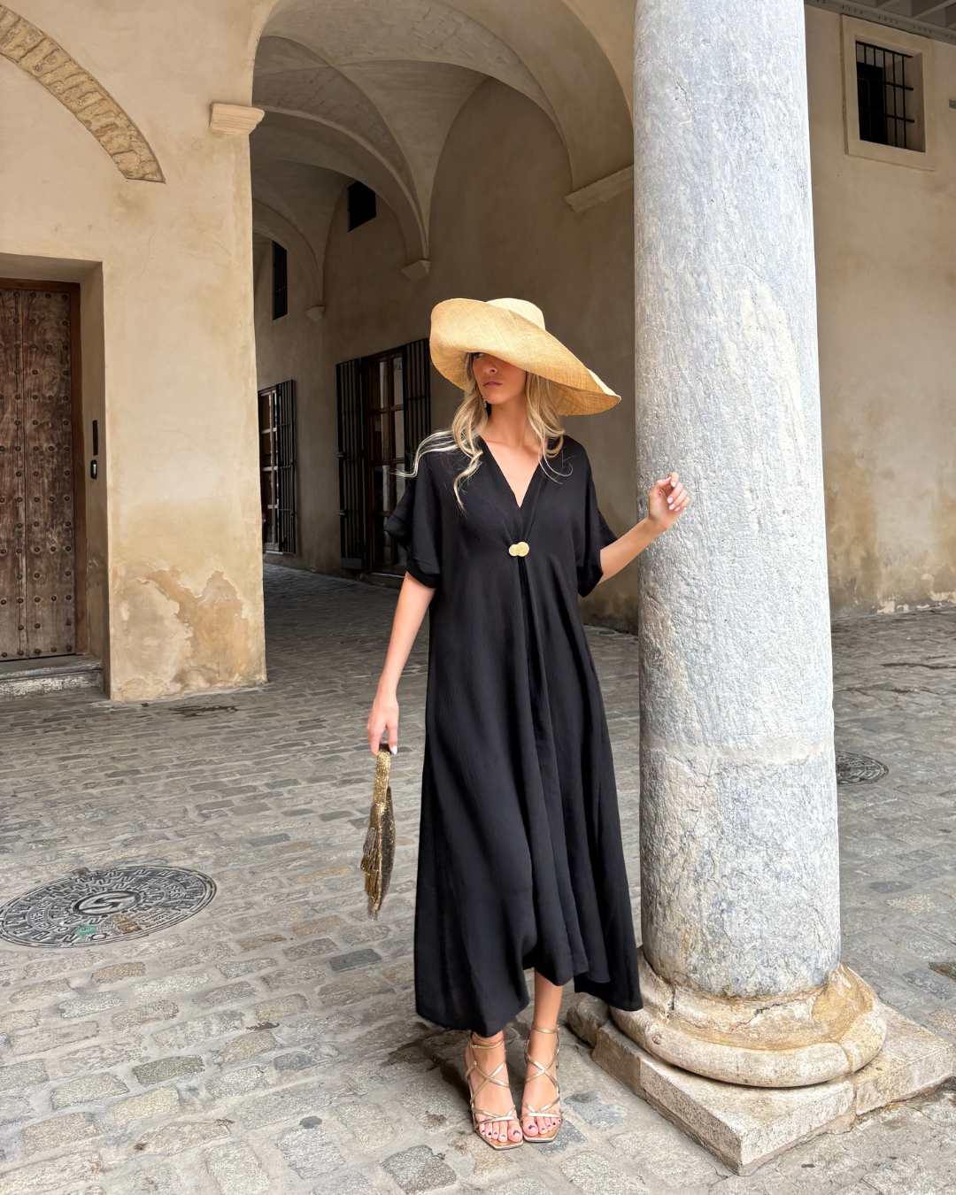 Vestido Telma Negro