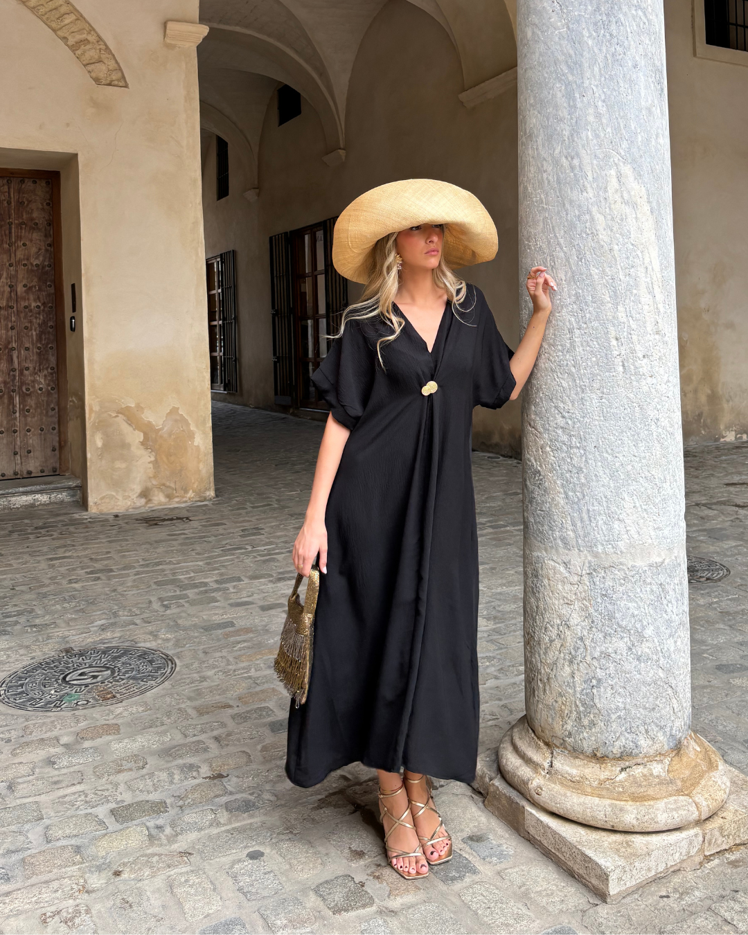 Vestido Telma Negro