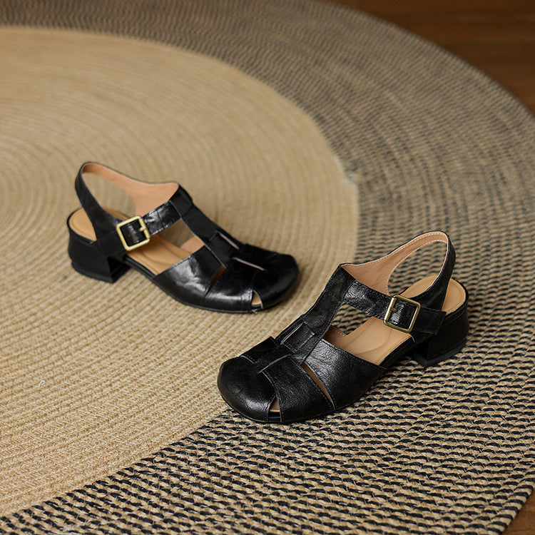 Amaya | Zapatos de Piel Genuina