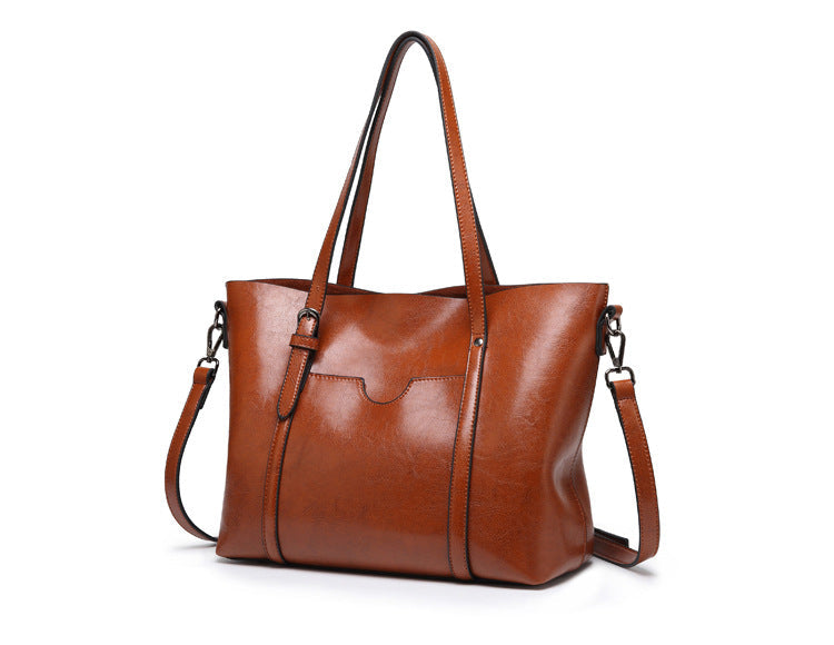 Claudia – Bolso Tote Grande de Estilo Vintage