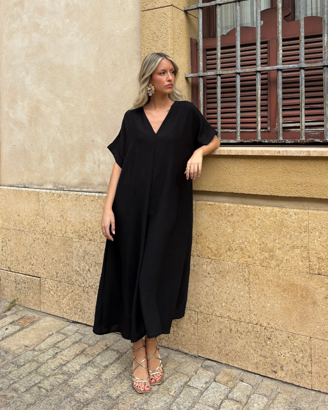Vestido Telma Negro