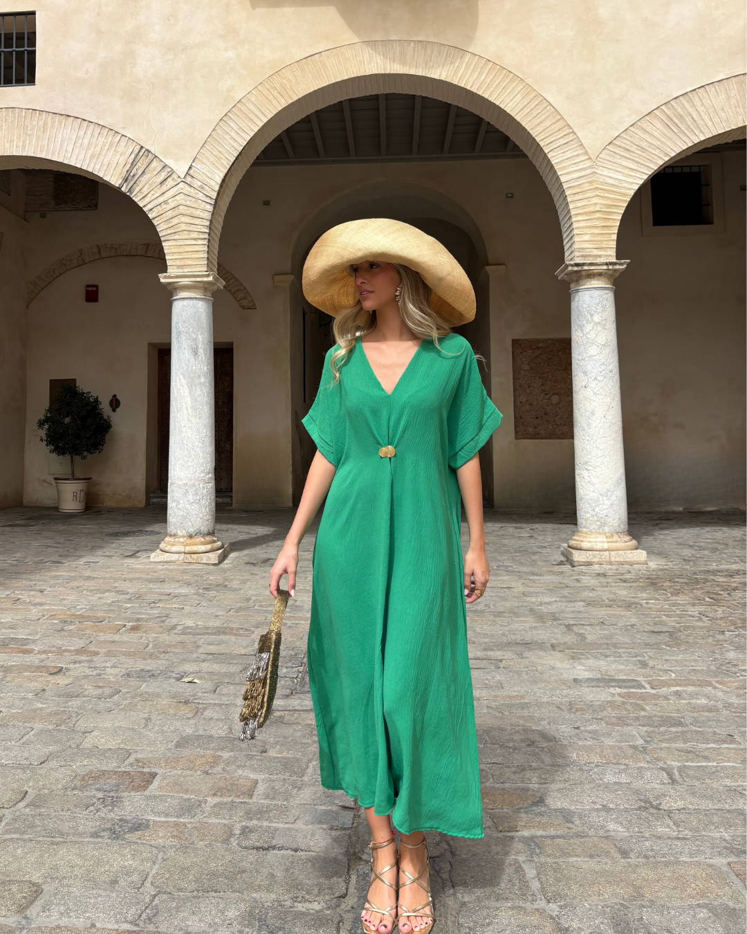 Vestido Telma Verde