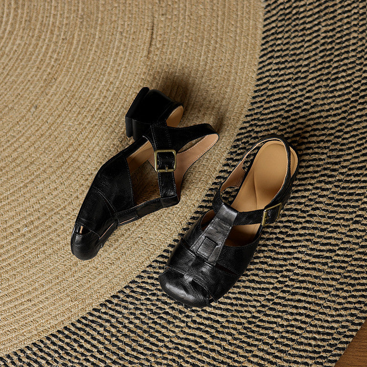 Amaya | Zapatos de Piel Genuina