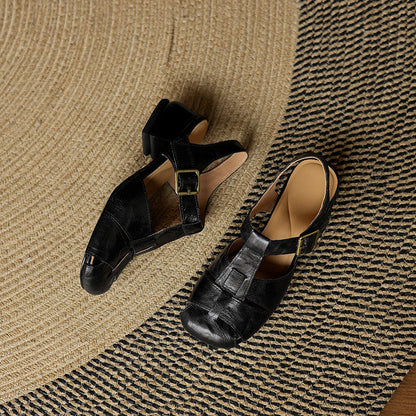 Amaya | Zapatos de Piel Genuina