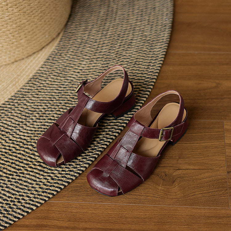 Amaya | Zapatos de Piel Genuina