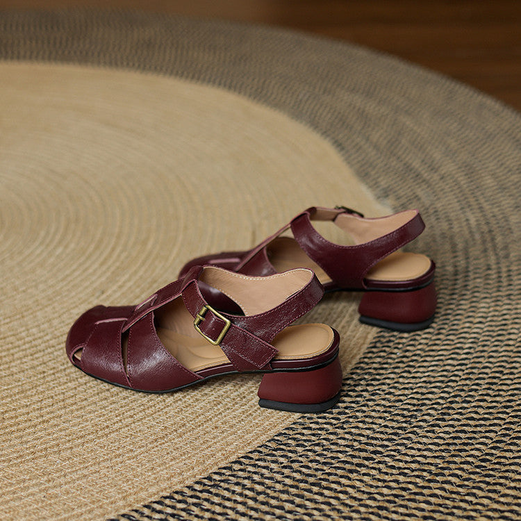 Amaya | Zapatos de Piel Genuina