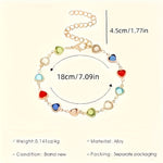 Concepción - Pulsera Única en Forma de Corazón