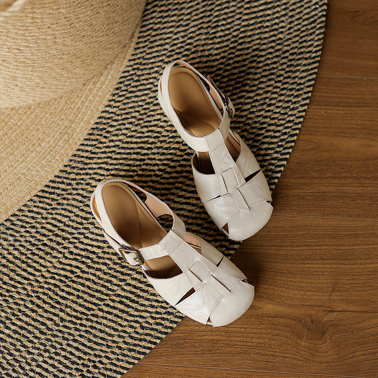 Amaya | Zapatos de Piel Genuina