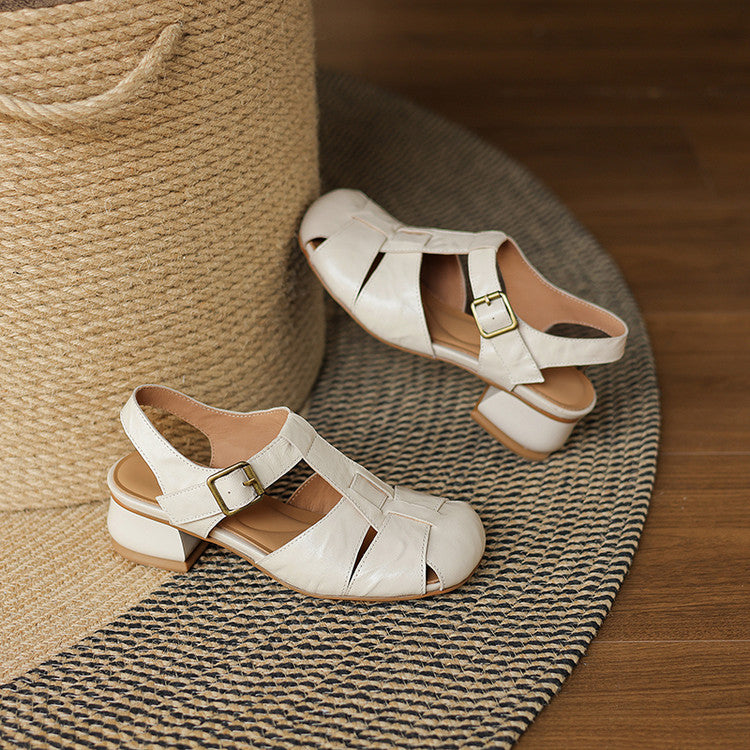 Amaya | Zapatos de Piel Genuina