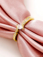 Clara – Anillo delicado con brillo de zirconia cúbica
