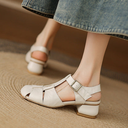 Amaya | Zapatos de Piel Genuina