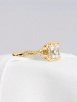 Valentina – Anillo Solitario con Zirconia Cúbica Brillante