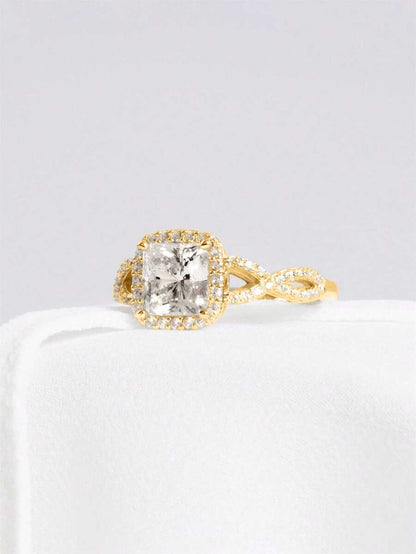 Valentina – Anillo Solitario con Zirconia Cúbica Brillante