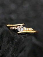 Clara – Anillo delicado con brillo de zirconia cúbica