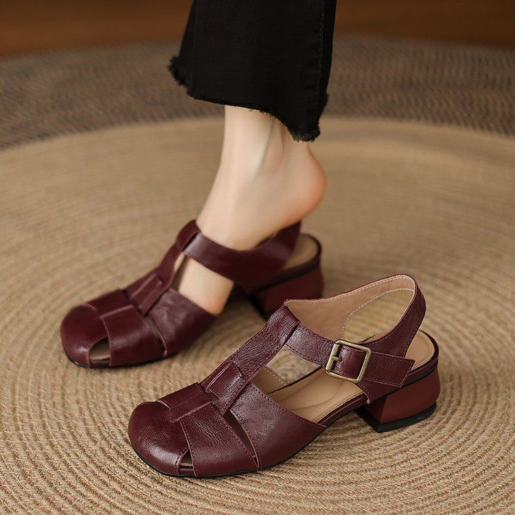 Amaya | Zapatos de Piel Genuina
