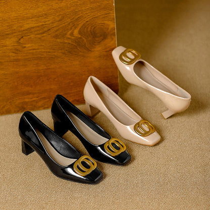 Tyra | Zapatos de Tacón de Piel