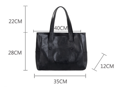 Rosa - Bolsa Tote Lujosa Minimalista