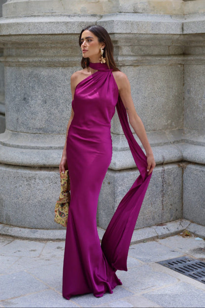 Vestido Oriana - Morado