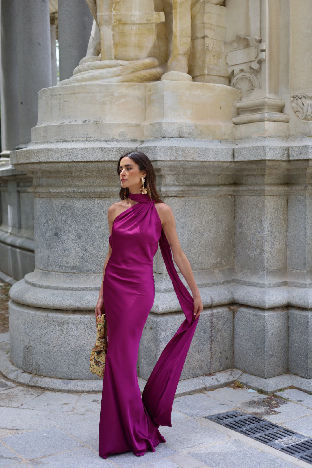 Vestido Oriana - Morado