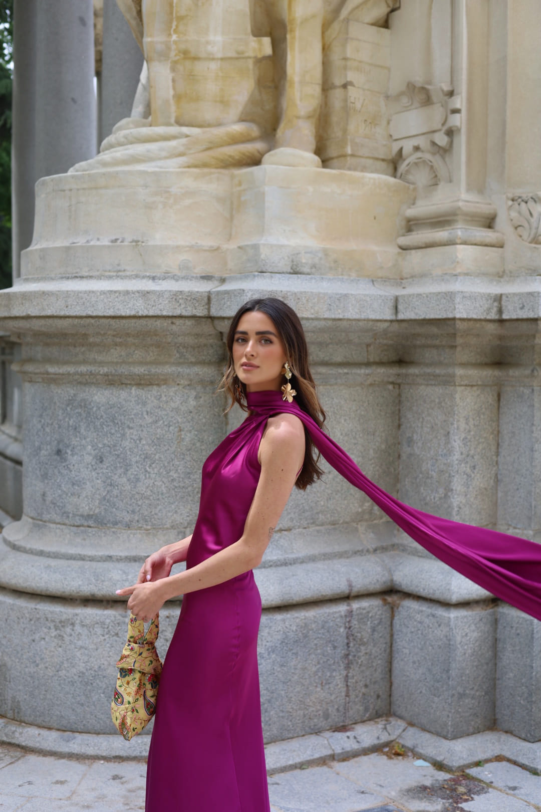 Vestido Oriana - Morado