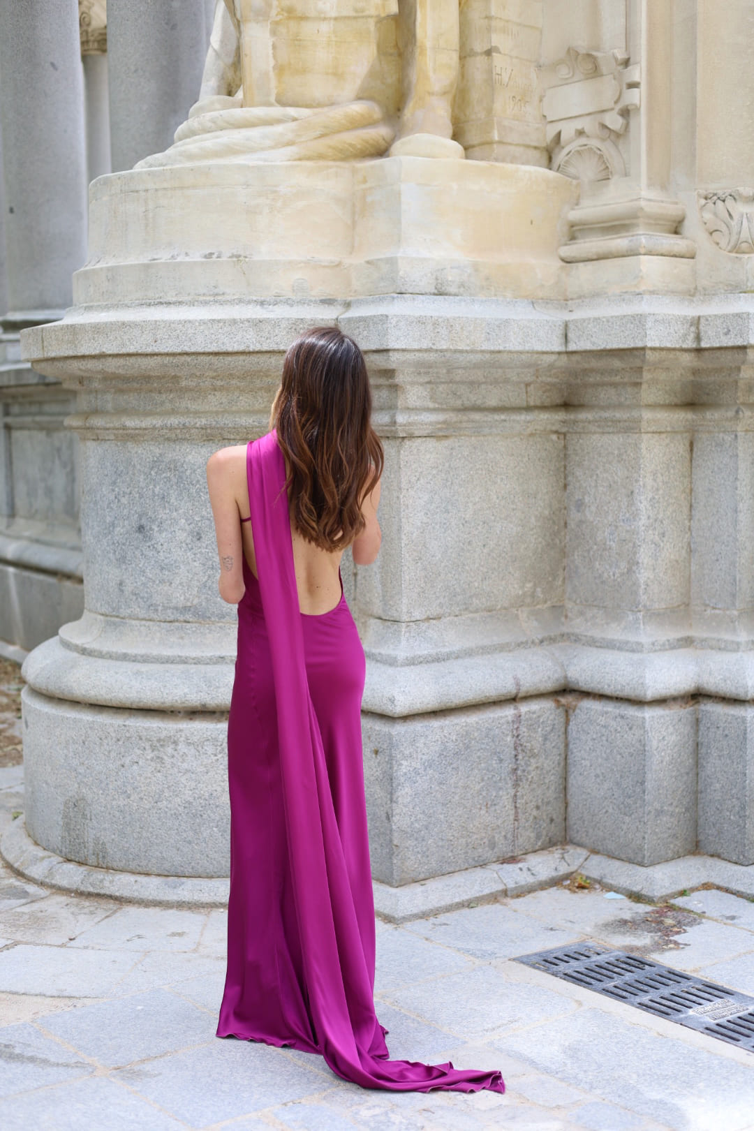 Vestido Oriana - Morado