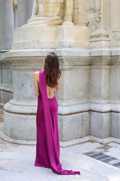 Vestido Oriana - Morado