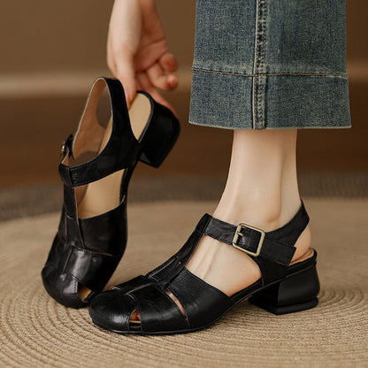 Amaya | Zapatos de Piel Genuina