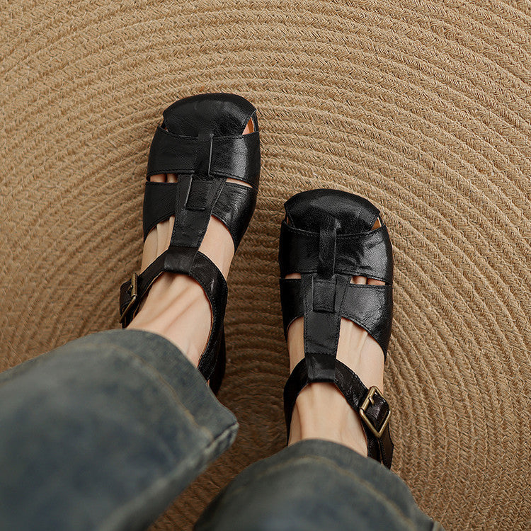 Amaya | Zapatos de Piel Genuina