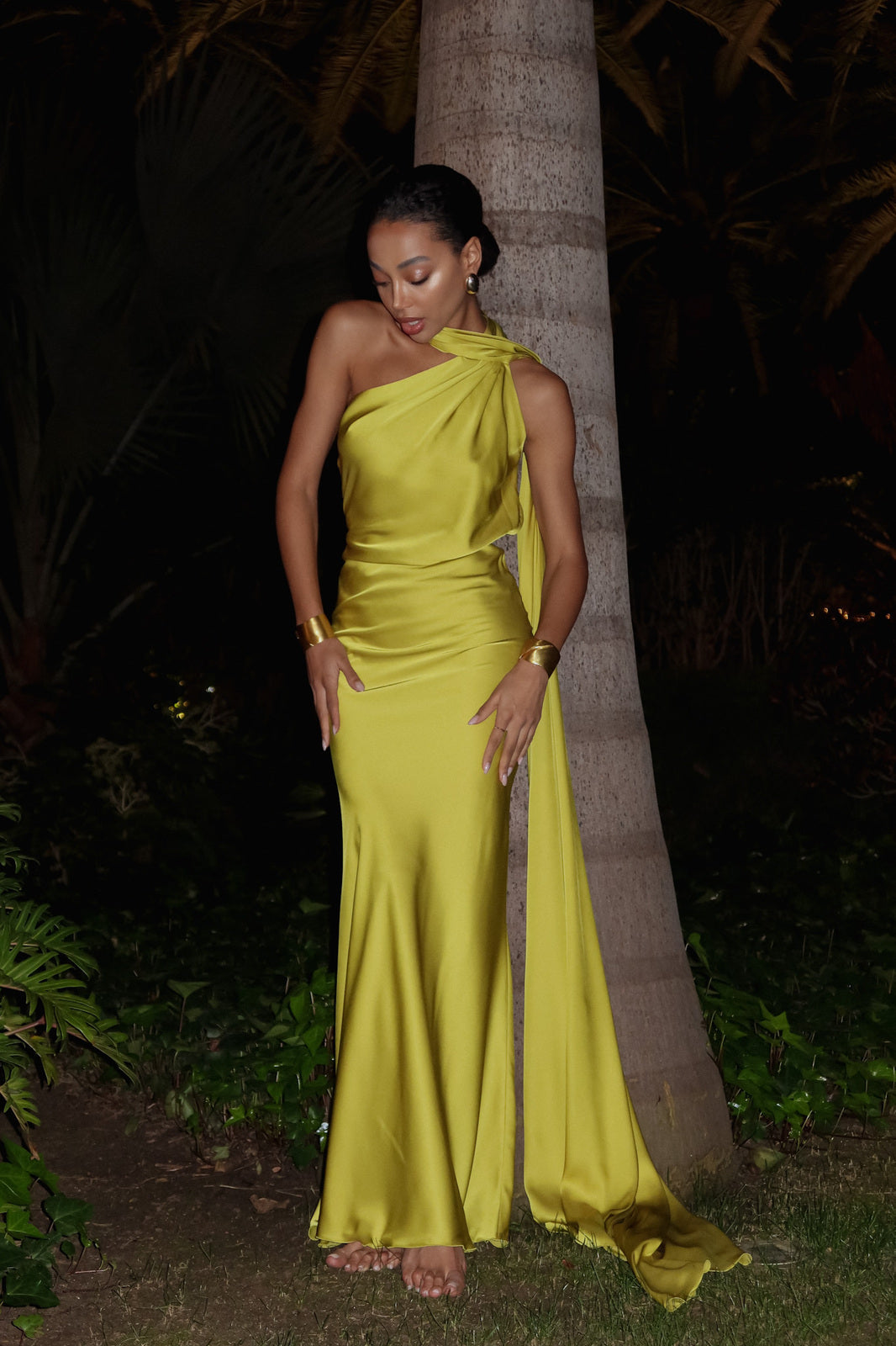 Vestido Oriana – Verde Lima