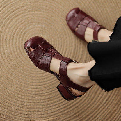Amaya | Zapatos de Piel Genuina