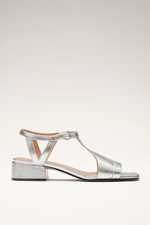 SERENA™ | SANDALIAS PLATEADAS