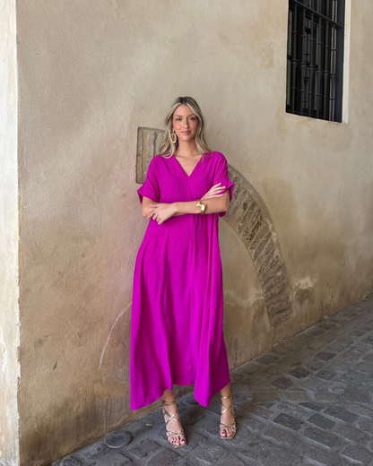 Vestido Telma Buganvilla