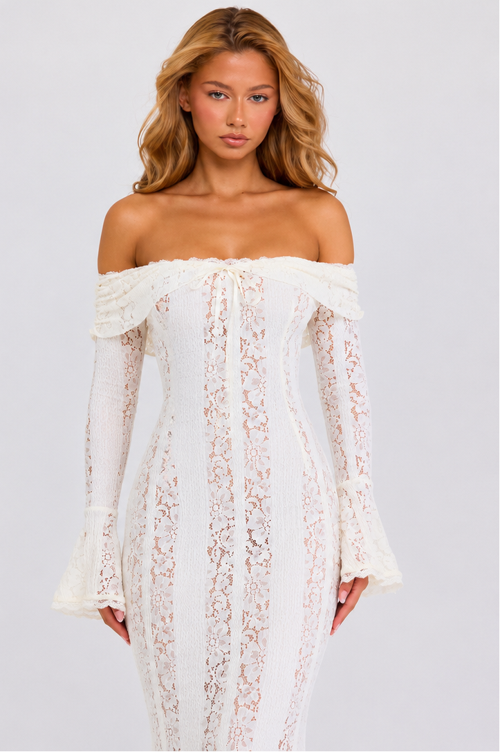 Vestido Maxi Encaje Ethereal