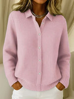 Carmela | Chaqueta de Punto Texturizada con Botones