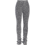 Carla - Pantalones peludos apilados Cali Breeze