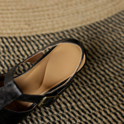 Amaya | Zapatos de Piel Genuina