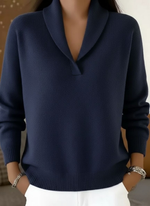 Encarna | Jersey con Cuello de Pico