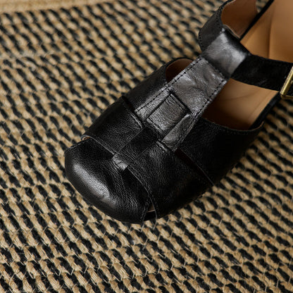 Amaya | Zapatos de Piel Genuina