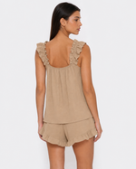 ALMA - Conjunto de Pijama con Volantes y Short