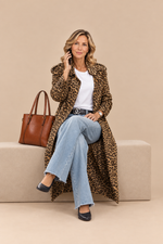 ABRIGO MIDI LEOPARDO