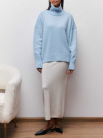 ELISA - Jersey Oversize de Cuello Alto