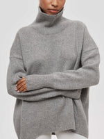 ELISA - Jersey Oversize de Cuello Alto